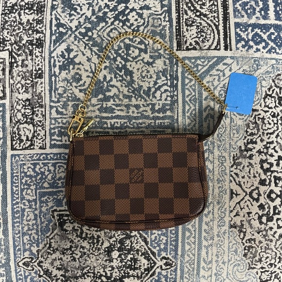 2021 Louis Vuitton Damier Ebene Mini Pochette - Picture 1 of 3